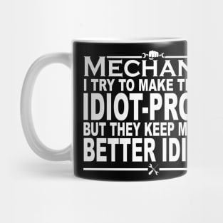 Funny Mechanic Design For Men Dad Car Garage Auto Mechanics Mug